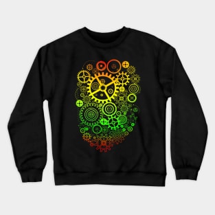 Steampunk. Clockwork whirlpool Crewneck Sweatshirt